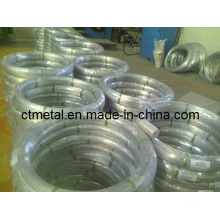 Oval Galvanized Wire 2.2X2.7mm for Farm Fencing